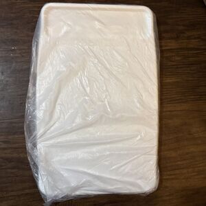 Tupperware Cutting Board White 16” Scraps Section #3199A New Vtg Rare